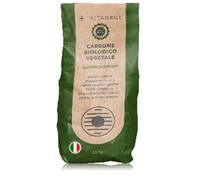 Carbone Biologico Vegetale di Legna di Faggio e Leccio 2.5 kg Carbone per