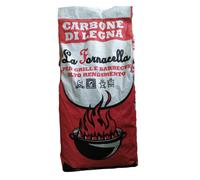 CARBONE CARBONELLA DI LEGNA 10KG PURA PER GRILL E BARBECUE ALTO RENDIMENTO