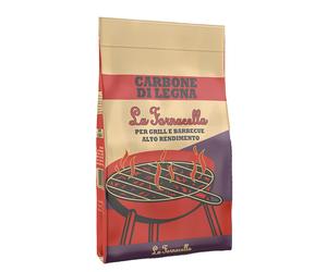 Carbone di legna 5 Kg, La Fornacella