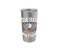 Carbone diesel diesel del rotolo di Turbo di U.S.A. del camion diesel di rotolamento Bicchiere termico in acciaio inox doppia parete
