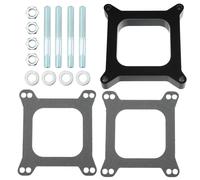 Carbone Distanziatori 1" Alto Aperto Fenolico Carburatore Distanziatore Kit