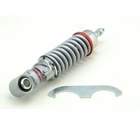 Carbone Front shock absorber, Sport classic line,gray body/spring Vespa 50/SS/PK
