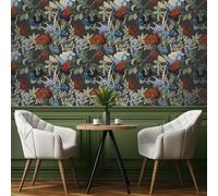 Carbone Misaki Floreale Parati Belgravia 2320 Contemporanea Muro Copertura
