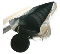 Carbone per affumicatura speciale, 40 mm, accensione rapida premium per incenso e incenso, 10 pezzi per rotolo