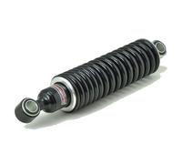Carbone Rear shock absorber black body, black spring for Lambretta li 2nd series