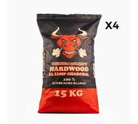 Carbone Toro Quebracho Blanco 15 Kg - CARB-QUEBRACHO-TORO - 4 Sacchi