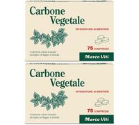 Carbone Vegetale Compresse 2x75 pz Compresse