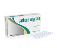 Carbone Vegetale Integratore Gonfiore Addominale 20 Compresse