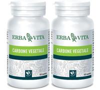 Carbone Vegetale Tavolette 2x100 pz Compresse