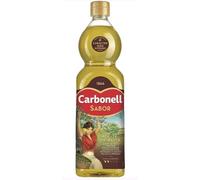 Carbonell Olio d'Oliva Intenso, Miscela di Olio d'Oliva Raffinato e Vergine, Bottiglia da 1 Litro, Forma Liquida, per Cottura Mediterranea