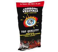 Carbonella senza scintille per ristoranti e pizzerie 10Kg El Gaucho