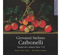 Audio Cd Giovanni Stefano Carbonelli - Sonate Da Camera Nos 7-12
