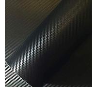 Carbonio 3D Nero Pellicola Adesiva Rivestimento Auto Car Wrapping - 150x200cm (Offerta)