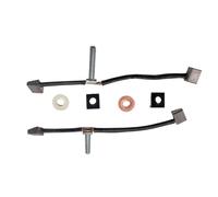 Carbonio Brushes Replacement, ATV Motor Brush Kit, Sturdy Friction-Reducing Components, Automotive Repair Parts for Power Tools, Home Maintenance, and DI Y Projects
