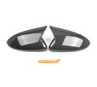 Carbonio Fibra Alloggiamento Specchio Miglioramento Easy Montaggio Copertura per