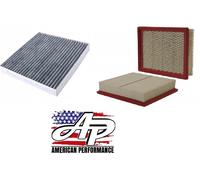 Carbonio Filtro Antipolline E Aria per Dodge Durango Grand Cherokee 2011-2023