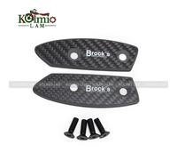 Carbonio Firber Moto Specchietto Retrovisore Blocco Spento Piastra Base Per 1999