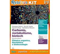 CARBONIO, METABOLISMO, BIOTECH 2ED. (LDM) (9788808899835) - Libro Scolastico + Kit Scuola con Copertine Rebillo