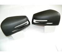 Carbonio Opaco Calotte Specchio Replacements Adatto A per Mercedes AMG
