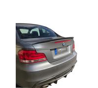 Lip Spoiler Posteriore Adatto per BMW 1er Coupe, Carbonio Vernice, ABS Sportivo