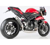 Carbonio slip-on di fabbrica Silenziatore posteriore, nero-carbone