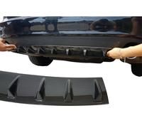 Carbonio Vernice Diffusore per Opel Zafira A Coda Sportello Apron Paraurti