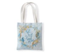 Carbono Tote Bag Shell Stella Mare Borsa Shopper in Cotone - Ecologica, Riutilizzabile, Ampia Capacità - Ideale per la Spesa, la Spiaggia, il Tempo Libero - Resistente e Sostenibile 35x40cm