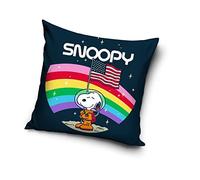 Carbotex Snoopy Peanuts (SNO203030) - Federa per cuscino, 40 x 40 cm