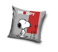 Carbotex Snoopy Peanuts (SNO225078) - Federa per cuscino, 40 x 40 cm