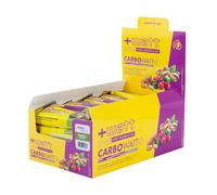 Carbowatt+ Barretta Energetica a Base di Carboidrati con Maltodestrine e Fruttosio - Barretta ad Azione Pro-energetica per il Breve e Lungo Termine - Gusto Pistacchio - Box 20 pezzi 40g