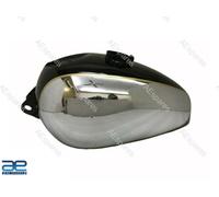 Carburante Gas Benzina Serbatoio Cromo E Nero Dipinta Per Panther M100 M120 New