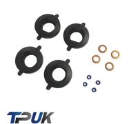 Carburante Guarnizione Iniettore + Rondella + O Anello Set Ford Transit Mk8 Euro