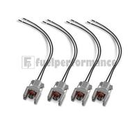Carburante Iniettore Connettore Spina - Ford TRANSIT 1.8 TDCI Kit Riparazione X4