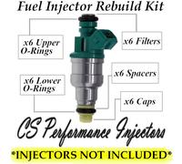 Carburante Iniettore Ricostruzione Kit Riparazione Per F6DE-A2A 96-99 Ford Toro