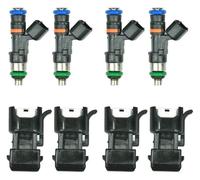 carburante iniettori Per 1.8T Per Turbo Per Audi A4 TT Per VW Per Golf Per Jetta 1999 2000 Iniettore 4 Pezzi Iniettori Carburante Con Accessori(4pcs)