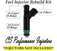 Carburante Iniettori Ricostruzione Kit Riparazione Per 1F1E-D4B 01-05 Ford Mazda