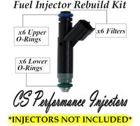 Carburante Iniettori Ricostruzione Kit Riparazione Per YF1E-G4A 2000 Ford Toro