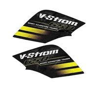 Carburante Serbatoio Pad Per V-STROM 650 Per VS&trom 650 DL650 XT 650XT 2017-2024 2023 Per Serbatoio Carburante Per Moto Protezione Laterale Del Serbatoio Decalcomania