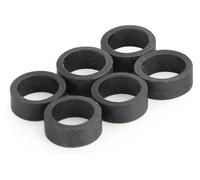 Carburante Ugello Per BMW Per 135 335 535 550 650i 740i 750i X5 X6 Accessori Per Auto 6 Pezzi Guarnizioni Di Riparazione Per Iniettori Di Carburante