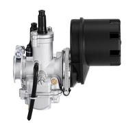 Carburatore 1SET per Piaggio per Polini per CP 15 17.5 19 21 23 24mm 50cc 125cc per Puch Carburatore con Filtro Aria Kit Starter Manuale Carburatore da Corsa (17.5mm) (24mm)