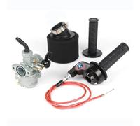 Carburatore 22mm Carb PZ22 Con Filtro Dell'aria Visibile Impugnatura Acceleratore Per 110cc 125cc SSR Per Lifan CRF50 Pit Dirt Bike Moto ATV