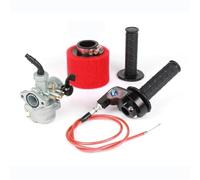 Carburatore 22mm Carb PZ22 Con Filtro Dell'aria Visibile Impugnatura Acceleratore Per 110cc 125cc SSR Per Lifan CRF50 Pit Dirt Bike Moto ATV
