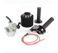 Carburatore 22mm Carb PZ22 Con Filtro Dell'aria Visibile Impugnatura Acceleratore Per 110cc 125cc SSR Per Lifan CRF50 Pit Dirt Bike Moto ATV