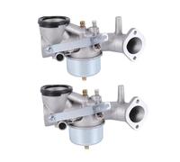 Carburatore 2X con guarnizione compatibile for Briggs & Stratton 491031 490499 491026 281707 Motore 12Hp Carb