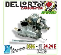 CARBURATORE 586 DELLORTO SI 24 24 E PIAGGIO VESPA PX PE 200 SENZA MISCELATORE