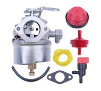Carburatore adatto for motori 632113A 632113 HS40 HSSK40 con tubo del filtro del carburante e pompetta di adescamento for 50-662 MFG 1427