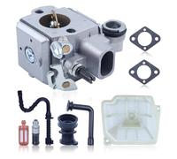 Carburatore adatto for Stihl MS361 MS 361 W. Linea di avvio del filtro dell'olio combustibile