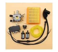 Carburatore, bobina di accensione, pompetta adescamento, filtro dell'aria, tubo flessibile del carburante, kit messa a punto adatto for decespugliatore FS120 FS200 FS250