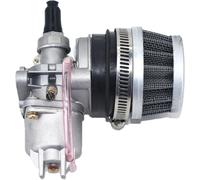 Carburatore Carb Carby + Acciaio 44Mm Filtro Aria + Stack Compatibile Con 47Cc 4