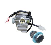 Carburatore Carb Per Kandi Per Tomberlin Crossfire 150r Per Roma Per Zircon Per Maxxam Per Hammerhead R-150 Per Chauni Lb150t-12 Buddy Ciclomotore Scooter Carburatore Carburatori(Includes Fuel Filter)